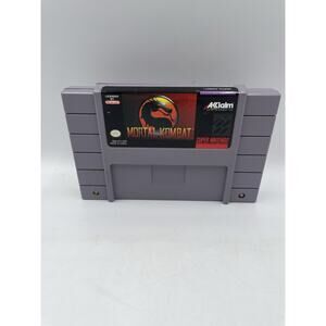 Mortal Kombat SNES Cartridge Only- Tested